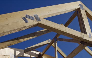 Old Wolverton roof trusses for new builds and additions